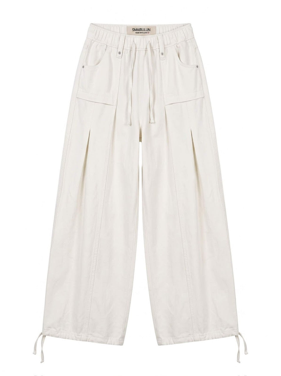 Cargo Pants- White