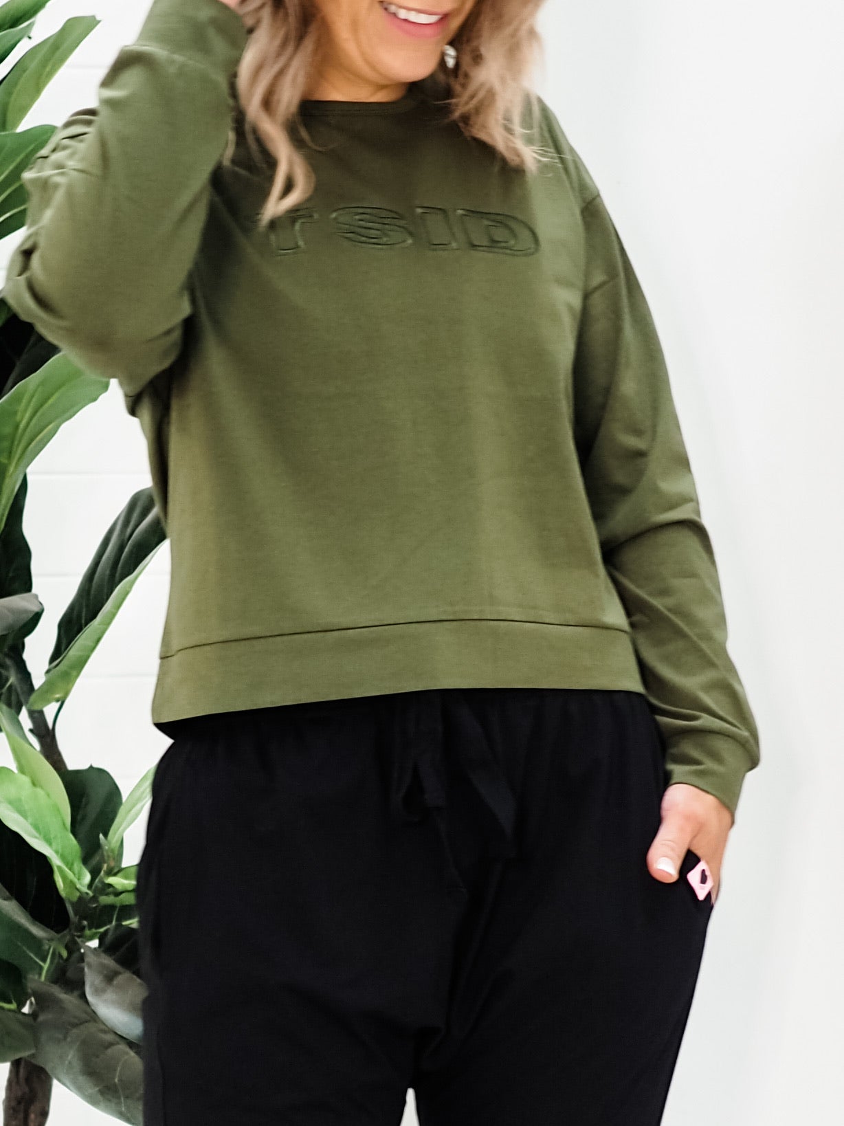 TSID Long sleeve basic - Khaki