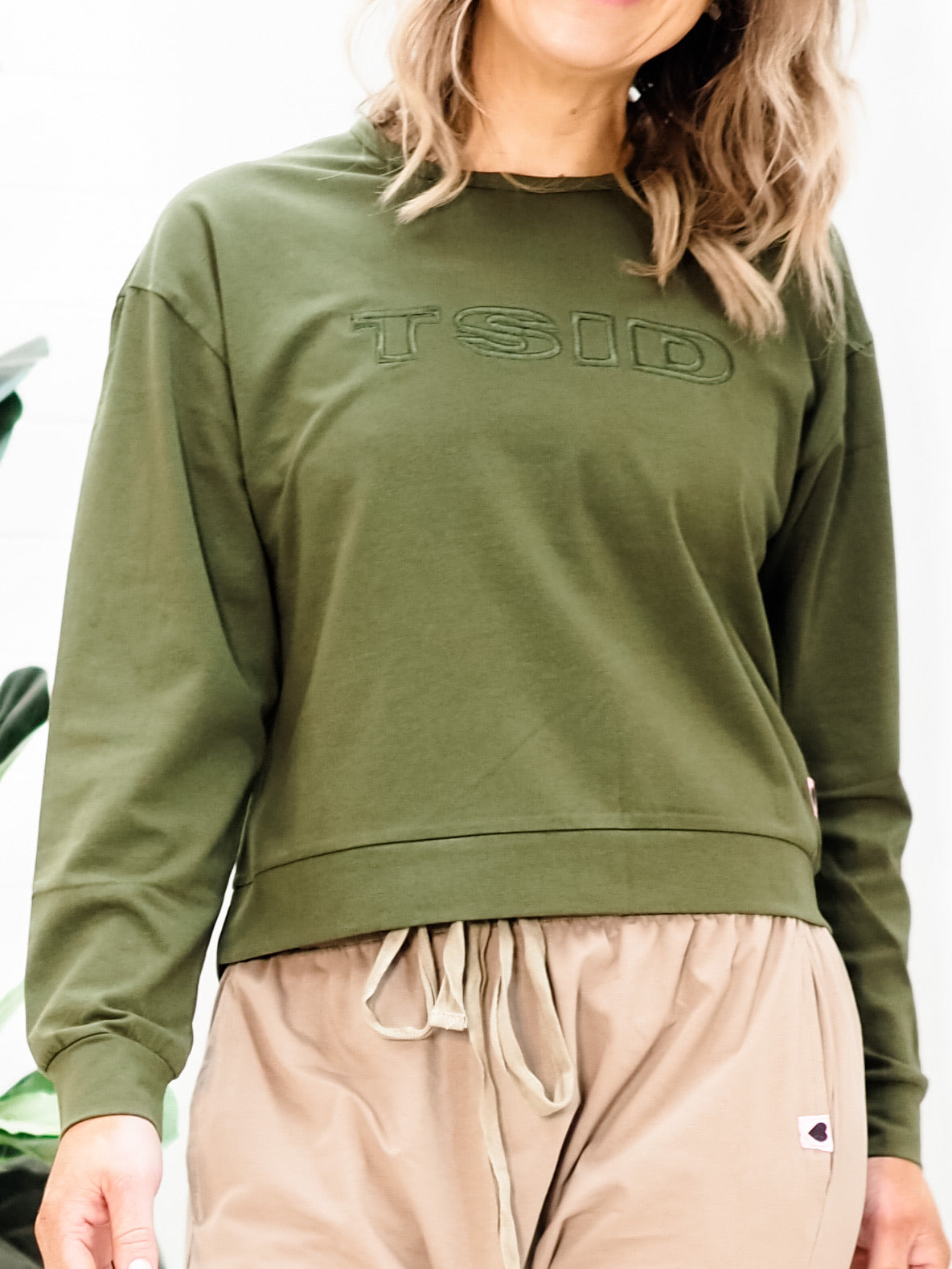 TSID Long sleeve basic - Khaki