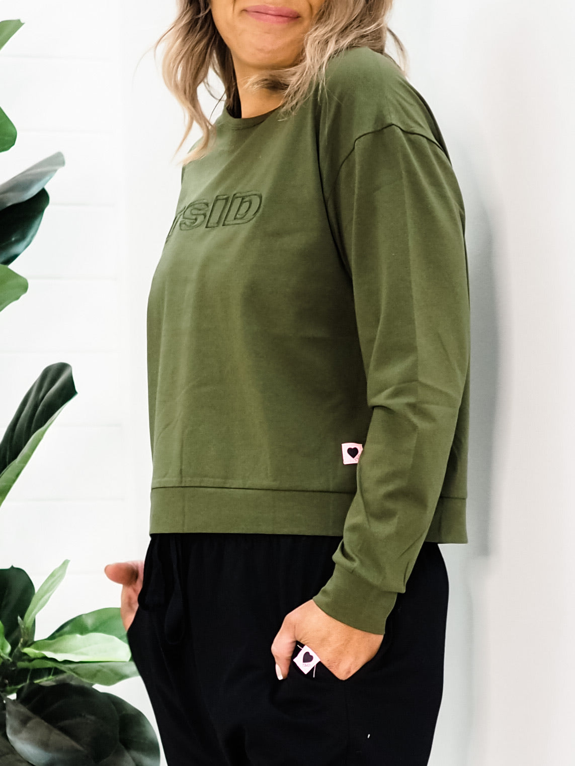 TSID Long sleeve basic - Khaki