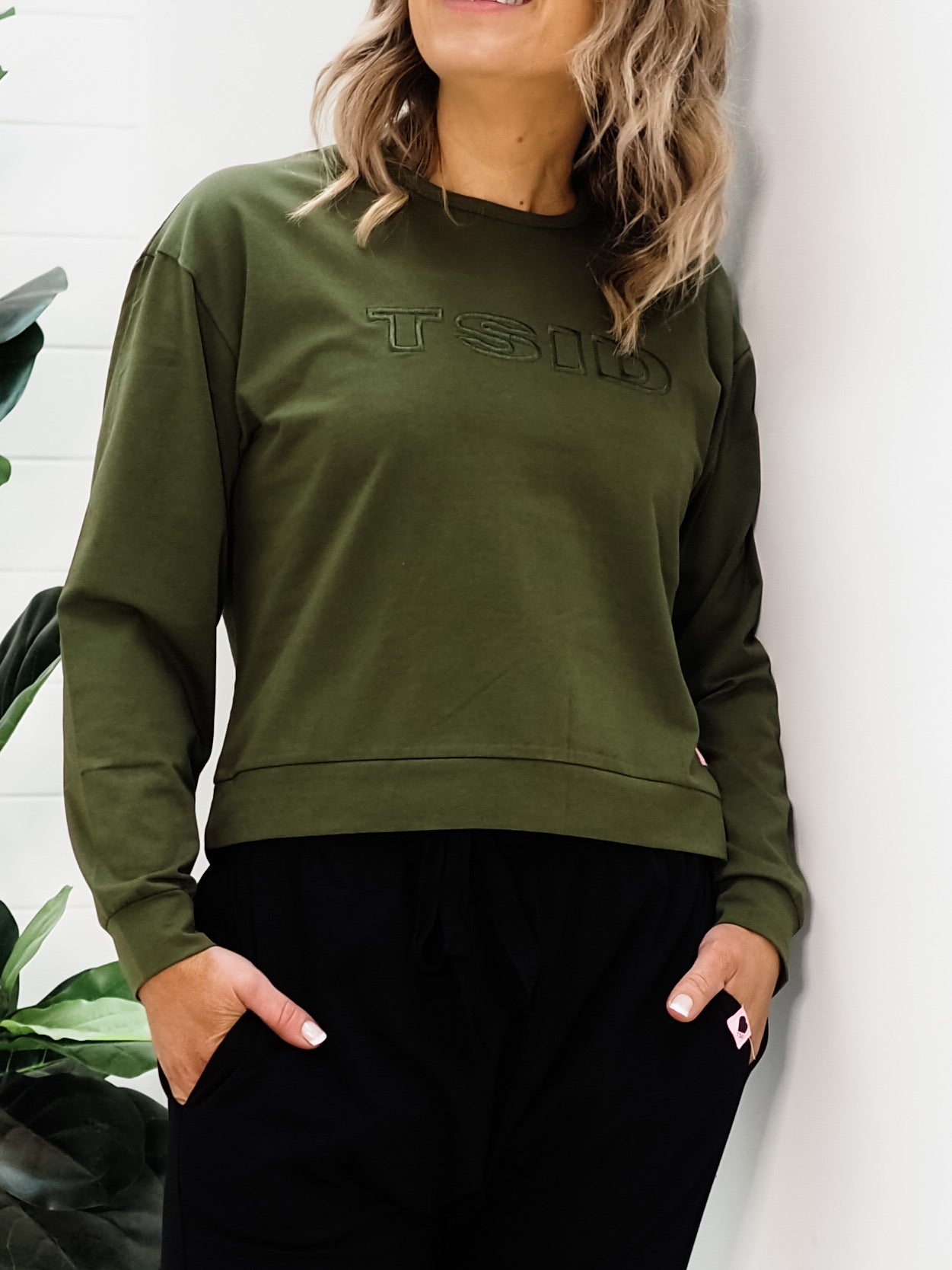 TSID Long sleeve basic - Khaki
