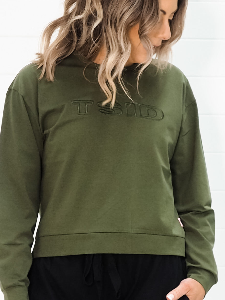 TSID Long sleeve basic - Khaki