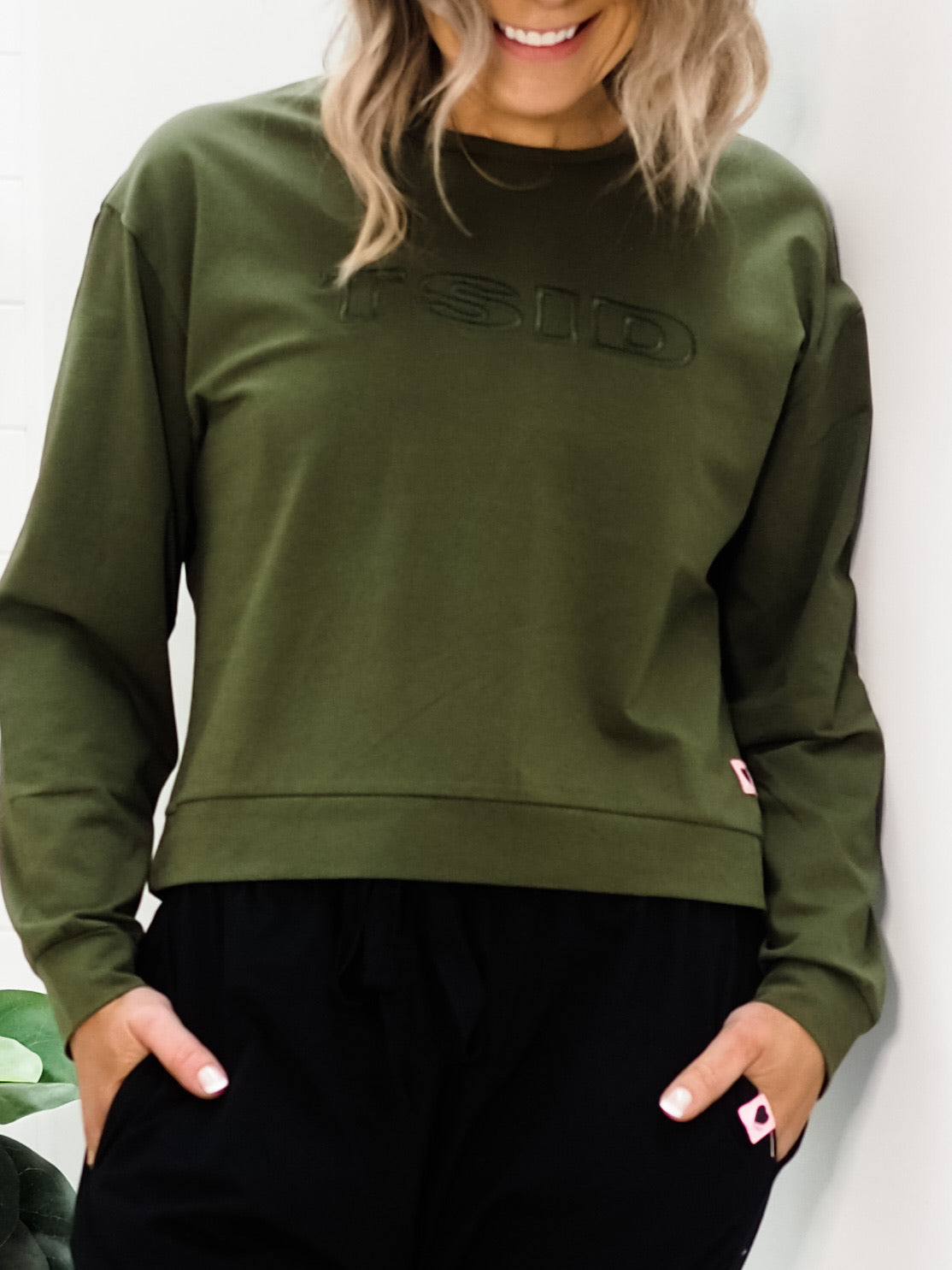 TSID Long sleeve basic - Khaki