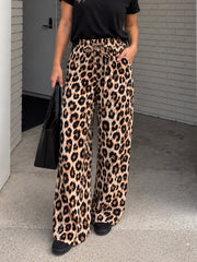 Hadley Pants - Light Leopard