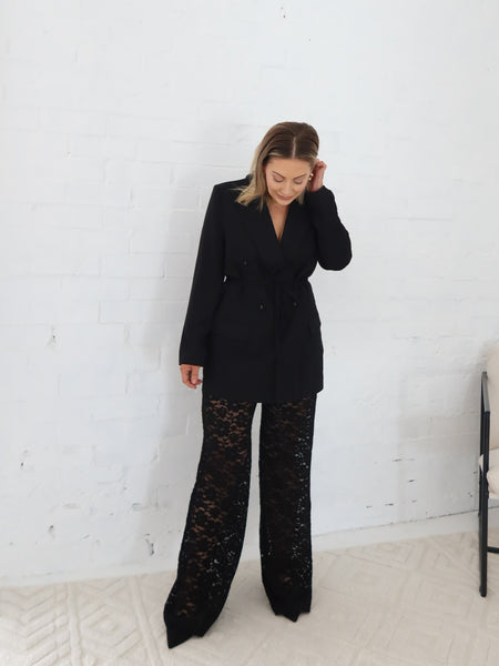 Zara Pants- Black