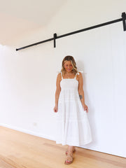 Isla Maxi Dress - White