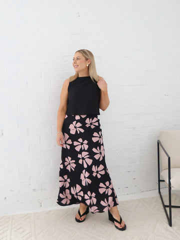 Lucy Skirt- Pink/Black