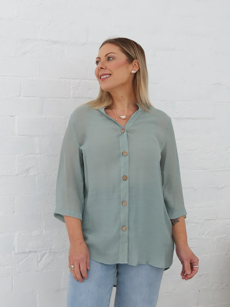Kathryn Top - Sage