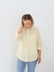 Emma Shirt- Lemon