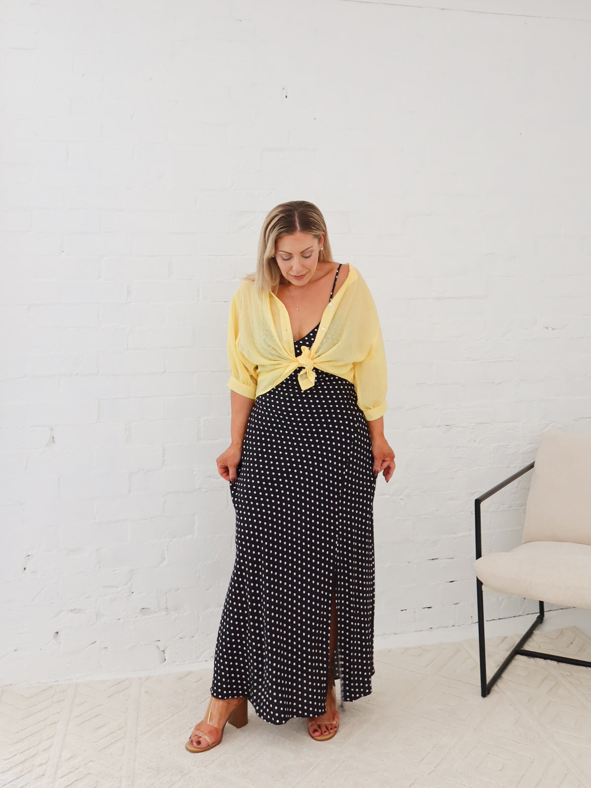 Mimi Blouse - Sunflower Lemon