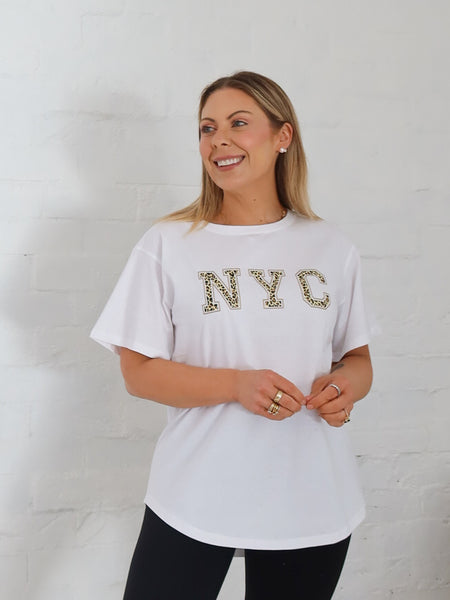 NYC Tee- White
