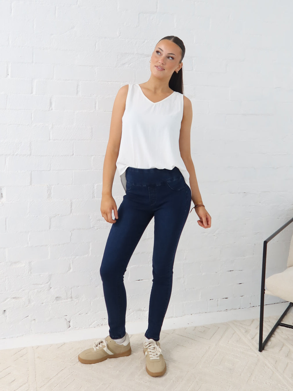 Jax Jeggings - Dark Blue