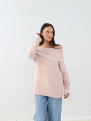 Andrea Knit - Blush Pink