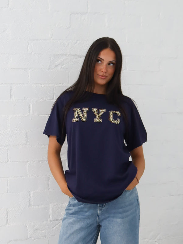 NYC Tee-Navy