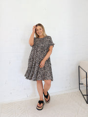 Betsy Dress - Leopard