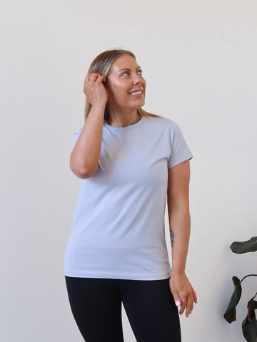 Jemima Tee - Powder Blue