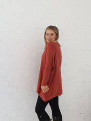 Scout Knit - Rust