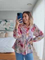 Meadow Shirt- Pink/Lavender