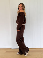Juni Sweatshirt- Chocolate