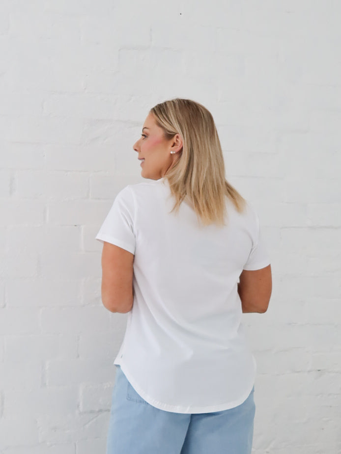 Paige Tee- White
