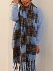 Polly Scarf- Blue