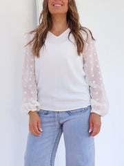 Nicola Blouse - White