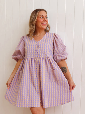 Portsea Dress - Lilac