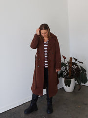 Hardin Coat - Chocolate