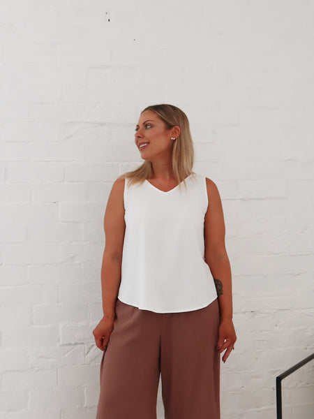 Mia Top- White