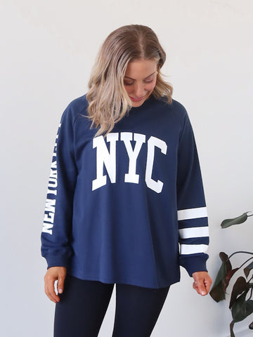 NYC Sweater - Navy