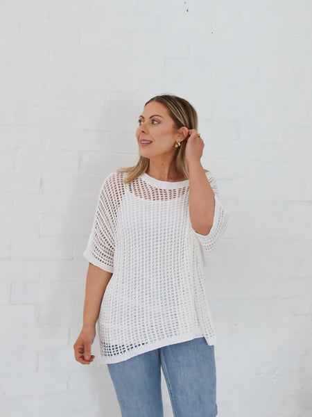 Nia Top- White