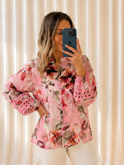 Bloom Shirt- Pink Floral