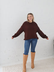 Ridley Knit- Chocolate