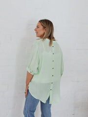 Effy Blouse- Light Green