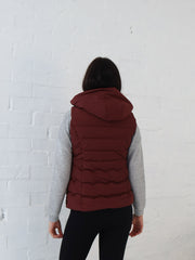 Luna Vest - Burgundy