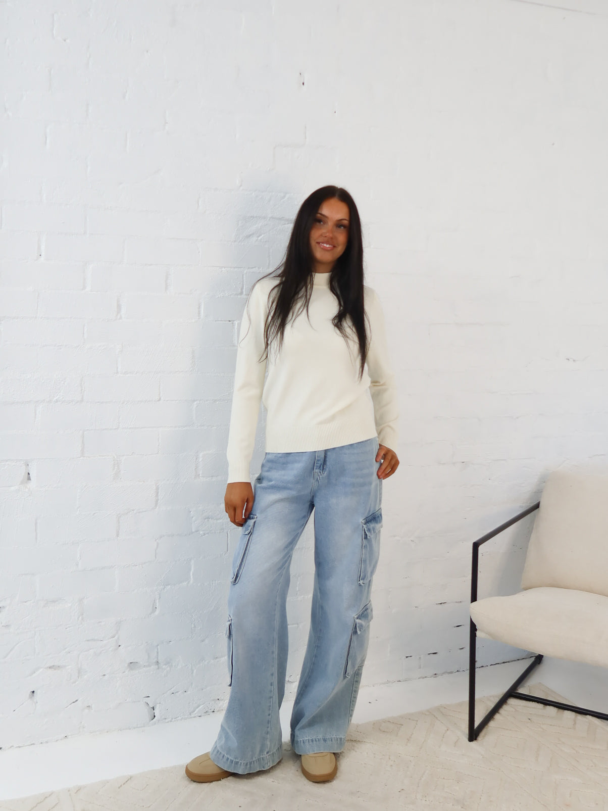 Jayde Knit- Ivory