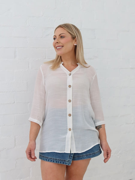 Kathryn Top - White