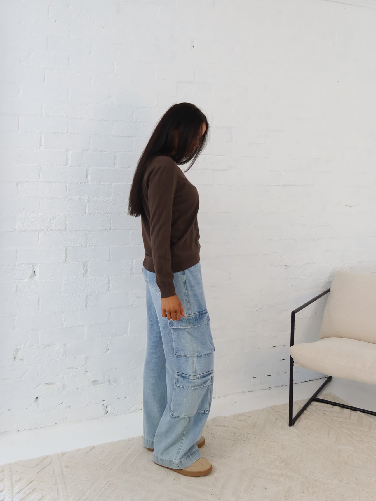 Karla Knit Top- Chocolate