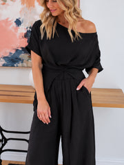 Cynthia Top- Black
