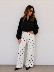 Polka Dot Jeans