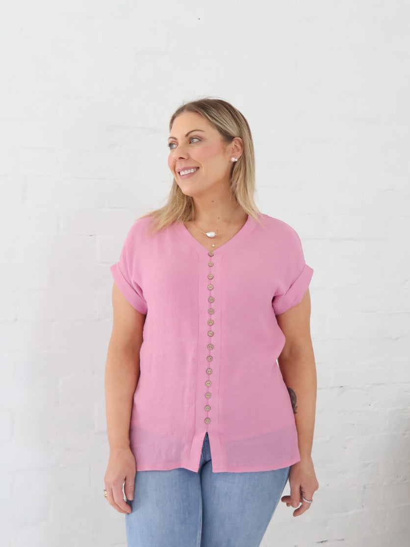 Lizzy Top - Pink