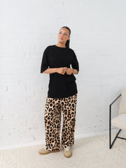 Hadley Pants - Light Leopard