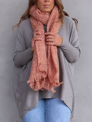 Sophie Scarf - Coral/Orange