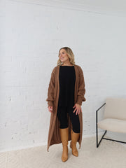 Ziggy Cardigan - Brown