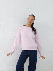 Gracie Relaxed Crew - Orchid