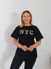 NYC Tee- Black