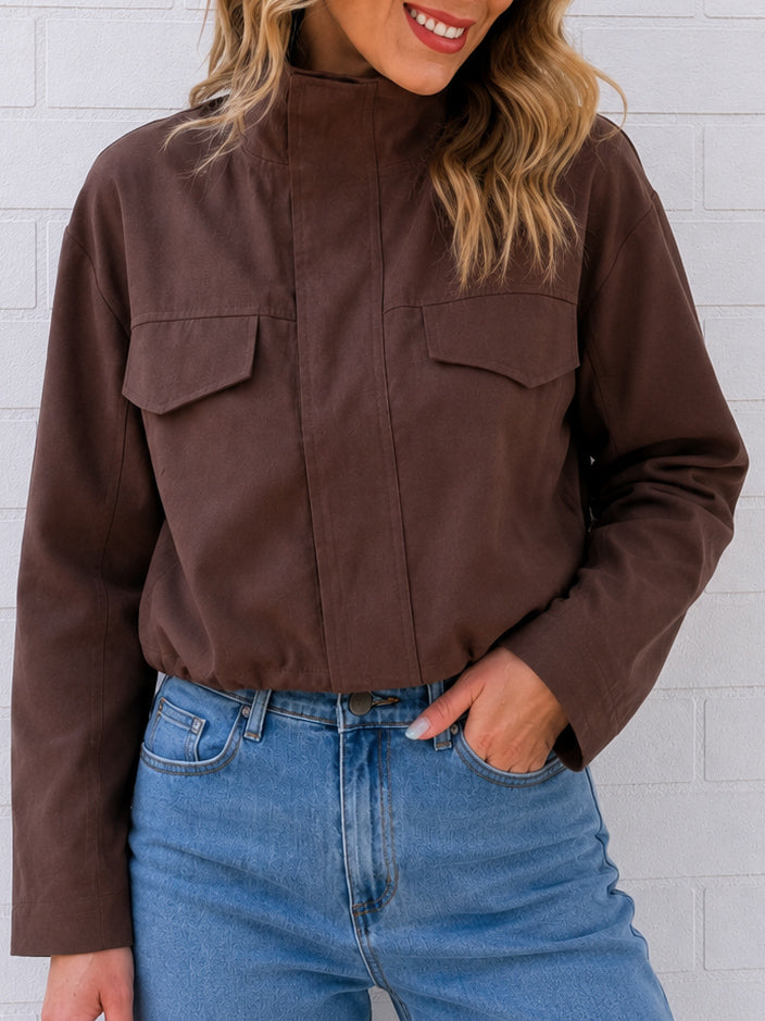 Rory Jacket- Chocolate