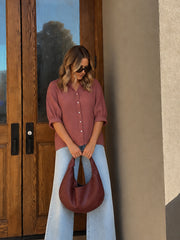 Mimi Blouse - Raisin
