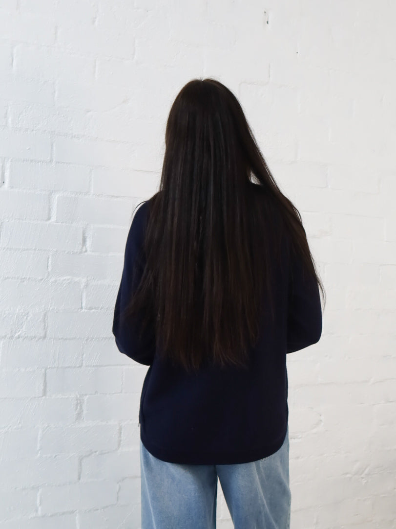 Porter Knit- Navy