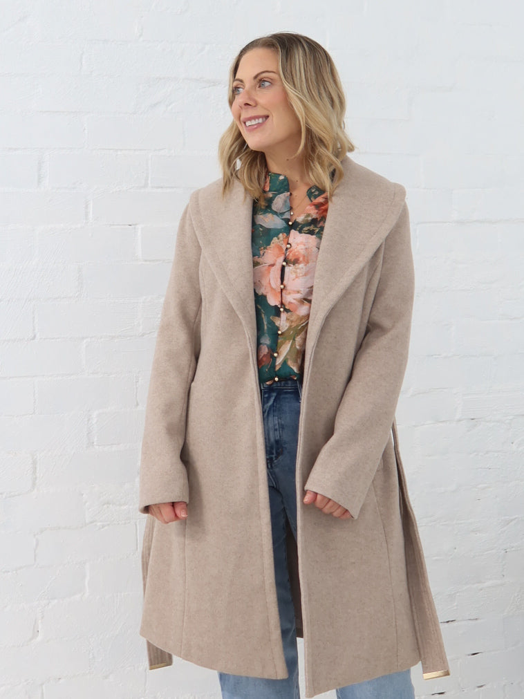 Harper Coat - Latte